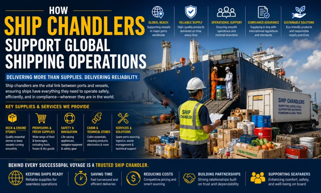 How Ship Chandlers Support Global Shipping Operations